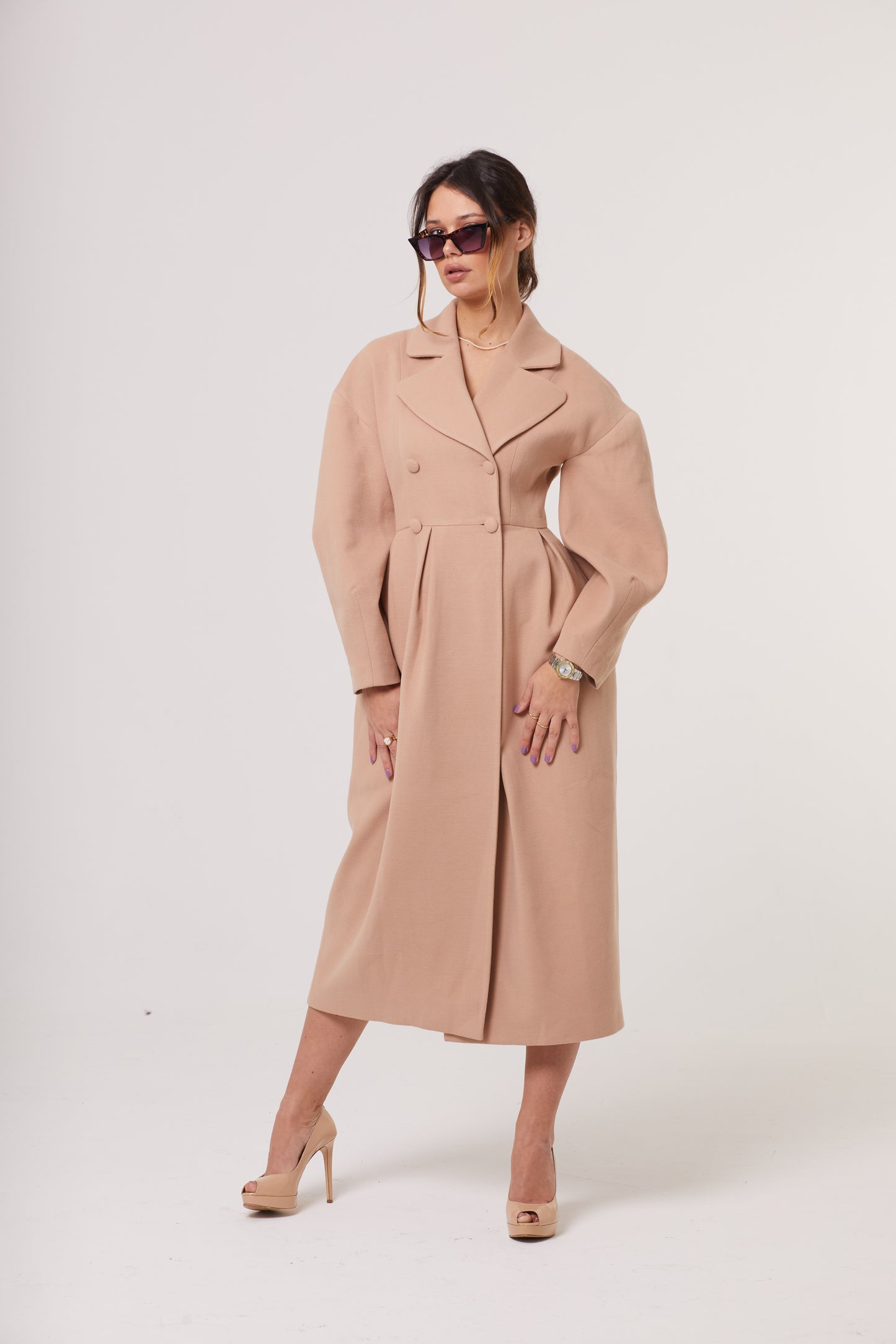 Robe manteau 100% Laine