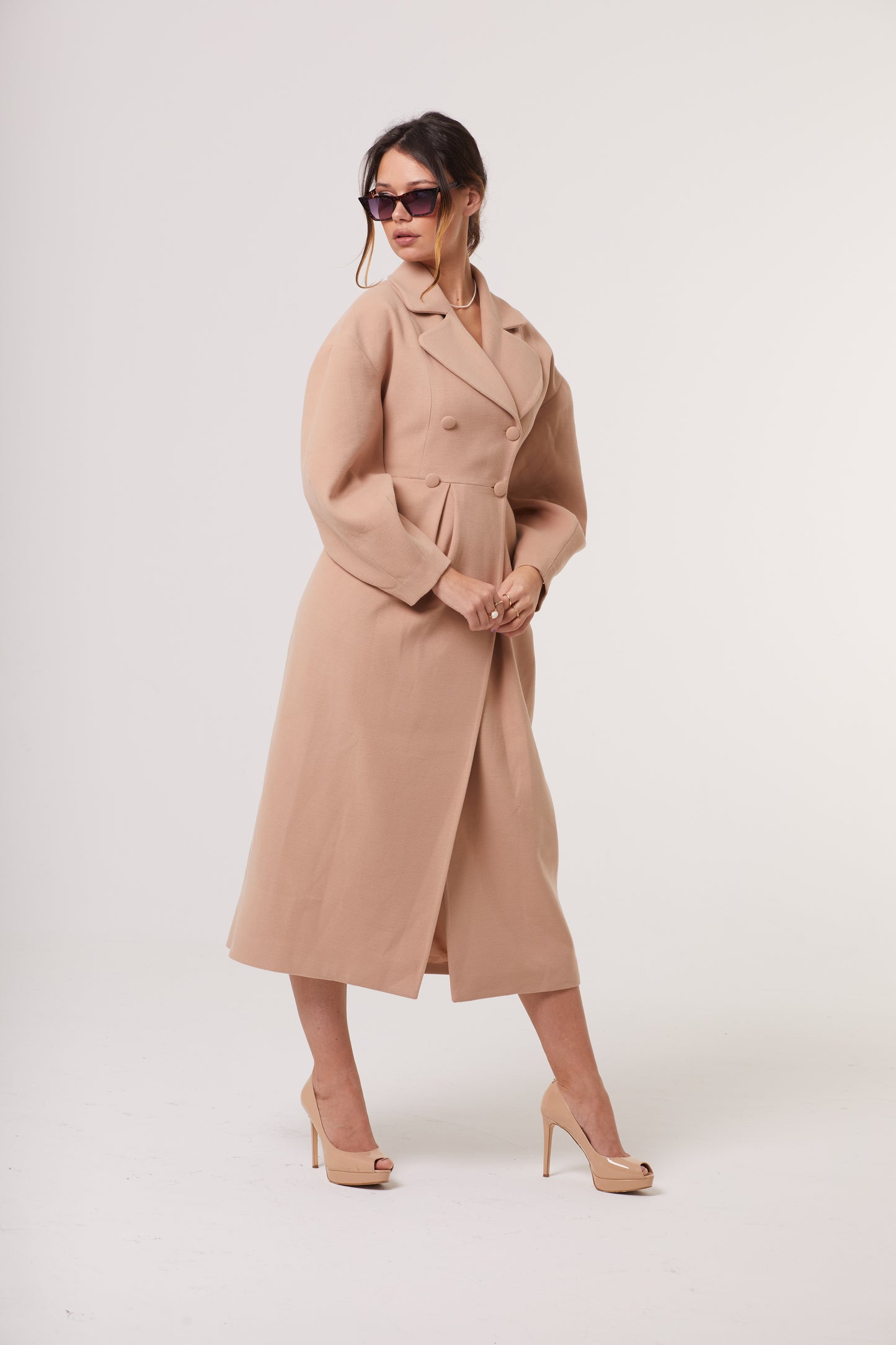 Robe manteau 100% Laine